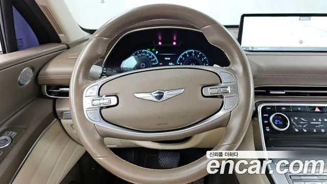 2021 Genesis Gv80 2.5t Gasoline 2wd Sold VIN KMTHA81BBMU069410 – front exterior