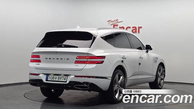 2021 Genesis GV80 2.5T Gasoline AWD Sold VIN KMTHA81BDMU057837 – side profile