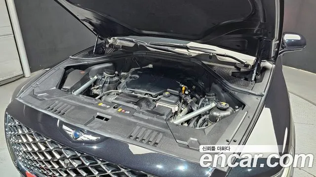2022 Genesis GV80 2.5T Gasoline AWD Sold VIN KMTHA81BDNU090880 – engine bay 2022 Genesis GV80 2.5T Gasoline AWD Sold VIN KMTHA81BDNU090880 – engine bay