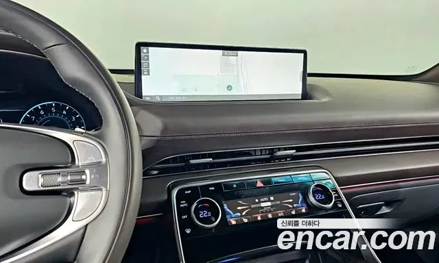 2022 Genesis GV80 2.5T Gasoline AWD Sold VIN KMTHA81BDNU100027 – side profile