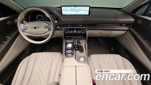 2022 Genesis GV80 2.5T Gasoline AWD Sold VIN KMTHA81BDNU106510 – side profile