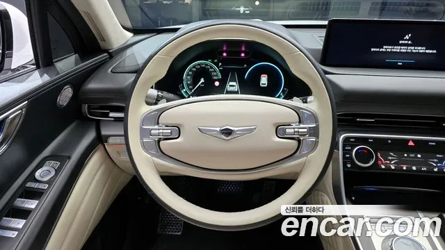 2023 Genesis GV80 2.5T Gasoline AWD Sold VIN KMTHA81BDPU150141 – side profile