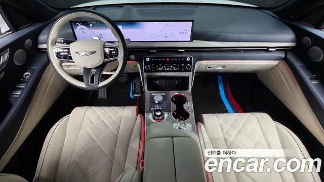 2025 Genesis GV80 2.5T Gasoline AWD Sold VIN KMTHA81BDSU267295 – side profile