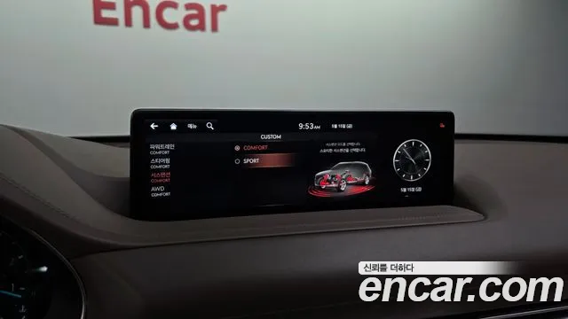 2021 Genesis GV80 3.0 Diesel AWD Sold VIN KMTHB81DDMU054678 – dashboard