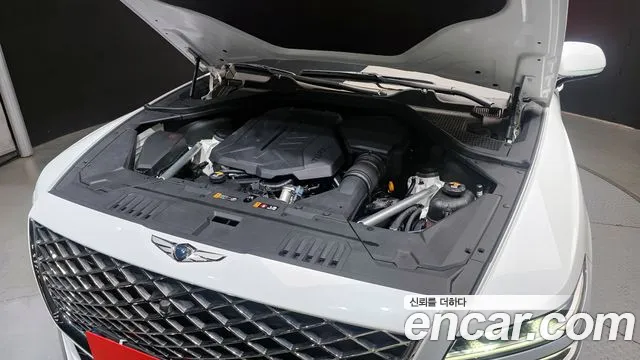 2022 Genesis GV80 3.0 Diesel AWD Sold VIN KMTHB81DDNU110752 – engine bay
