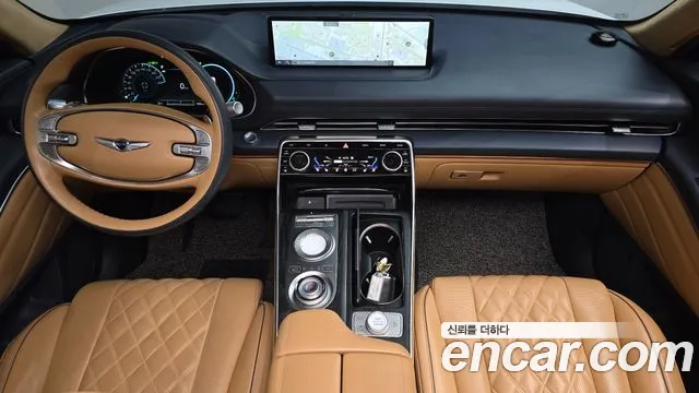 2020 Genesis GV80 3.5T Gasoline AWD Sold VIN KMTHC81CDLU007302 – dashboard
