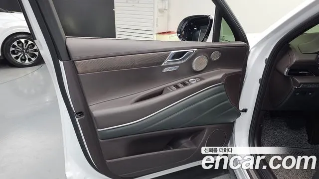 2020 Genesis GV80 3.5T Gasoline AWD Sold VIN KMTHC81CDLU012258 – engine bay