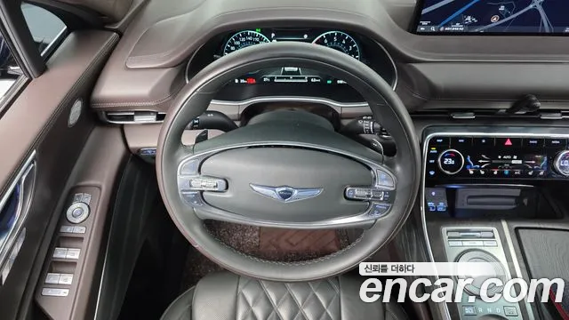 2021 Genesis Gv80 3.5t Gasoline Awd Sold VIN KMTHC81CDMU058551 – front exterior