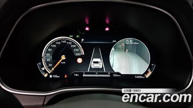 2022 Genesis GV80 3.5T Gasoline AWD Sold VIN KMTHC81CDNU104672 – dashboard