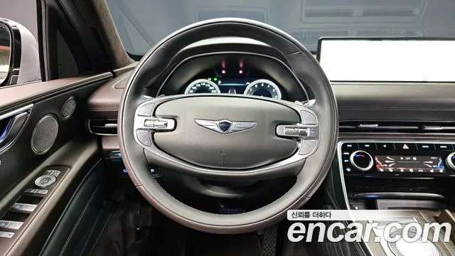 2022 Genesis GV80 3.5T Gasoline AWD Sold VIN KMTHC81CDNU104672 – odometer reading