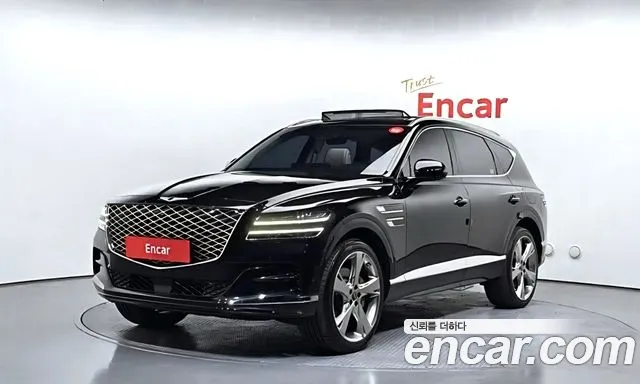 2022 Genesis GV80 3.5T Gasoline AWD Sold VIN KMTHC81CDNU129918 – rear exterior 2022 Genesis GV80 3.5T Gasoline AWD Sold VIN KMTHC81CDNU129918 – rear exterior