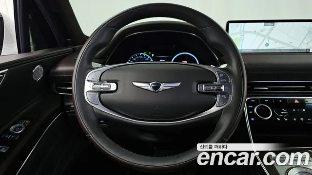 2022 Genesis Gv80 3.5t Gasoline Awd Sold VIN KMTHC81CDNU131459 – front exterior