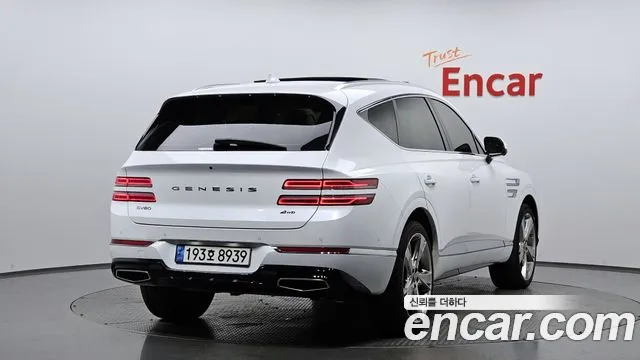 2023 Genesis GV80 3.5T Gasoline AWD Sold VIN KMTHC81CDPU136285 – side profile