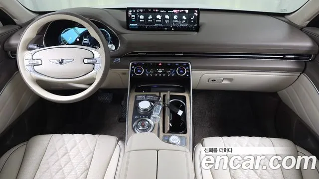 2023 Genesis GV80 3.5T Gasoline AWD Sold VIN KMTHC81CDPU139267 – dashboard