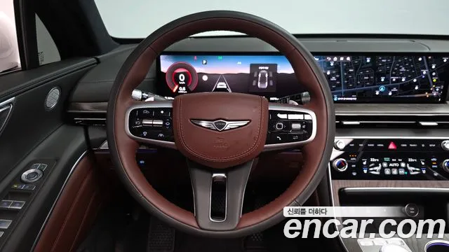 2024 Genesis GV80 3.5T Gasoline AWD Sold VIN KMTHC81CDRU228685 – engine bay