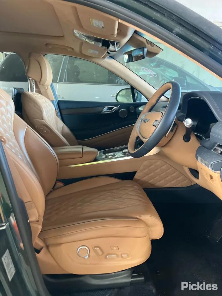 2022 Genesis GV80 Damaged VIN KMTHC81CSPU120168 – engine bay
