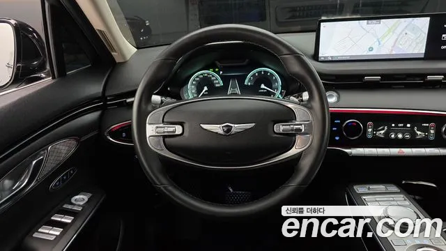 2022 Genesis GV70 2.5T Gasoline 2WD Sold VIN KMTMA81BBNU055465 – odometer reading