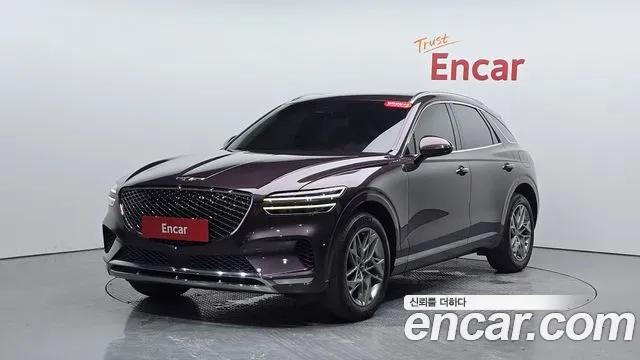 2022 Genesis Gv70 2.5t Gasoline 2wd Sold VIN KMTMA81BBNU060002 – front exterior