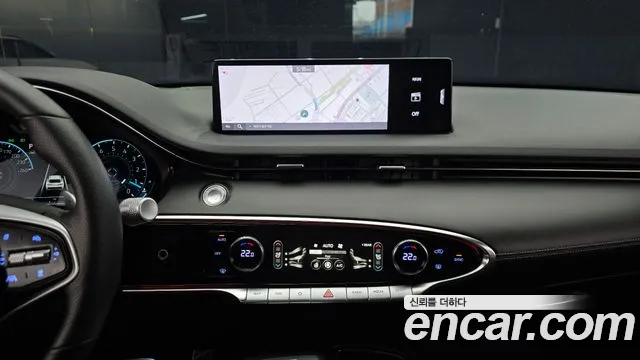 2021 Genesis GV70 2.5T Gasoline AWD Sold VIN KMTMA81BDMU010949 – dashboard