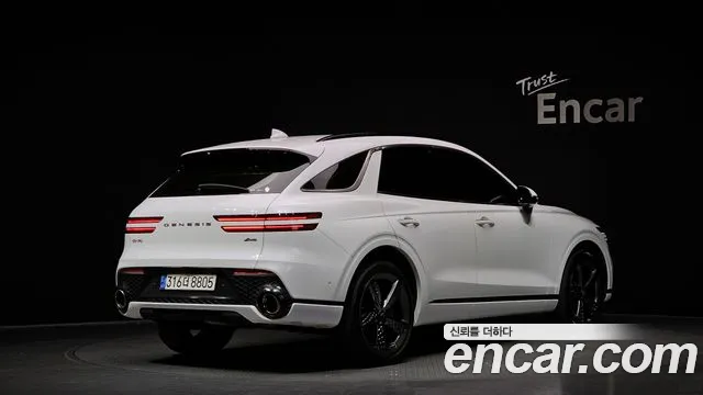 2021 Genesis GV70 2.5T Gasoline AWD Sold VIN KMTMA81BDMU046247 – side profile