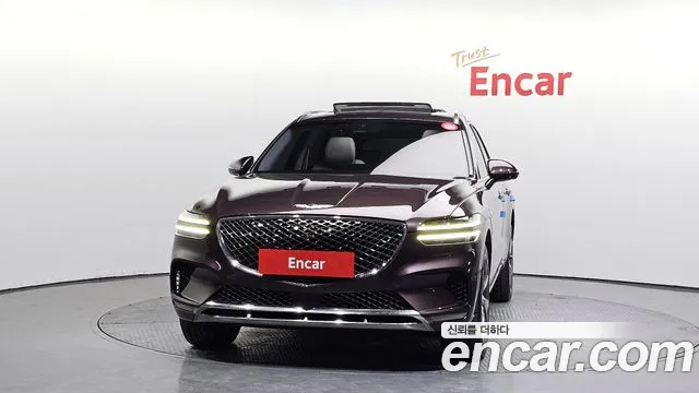2022 Genesis GV70 2.5T Gasoline AWD Sold VIN KMTMA81BDNU053787 – rear exterior 2022 Genesis GV70 2.5T Gasoline AWD Sold VIN KMTMA81BDNU053787 – rear exterior