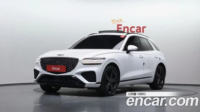 2022 Genesis GV70 2.5T Gasoline AWD Sold VIN KMTMA81BDNU054958 – side profile