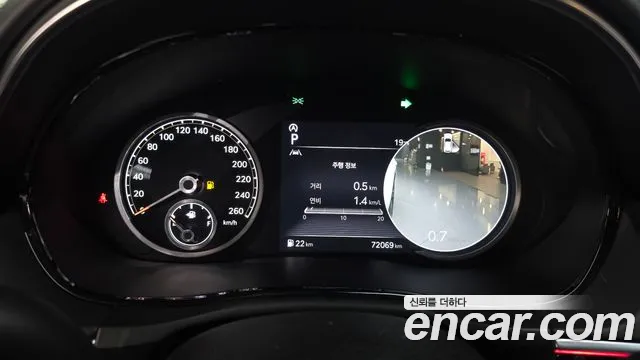 2022 Genesis GV70 2.5T Gasoline AWD Sold VIN KMTMA81BDNU059427 – dashboard