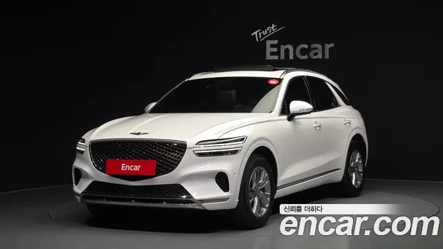 2023 Genesis GV70 2.5T Gasoline AWD Sold VIN KMTMA81BDPU077756 – side profile