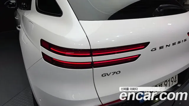2023 Genesis GV70 2.5T Gasoline AWD Sold VIN KMTMA81BDPU077756 – trunk area