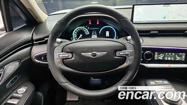 2024 Genesis Gv70 2.5t Gasoline Awd Sold VIN KMTMA81BDRU166426 – front exterior