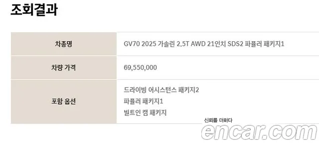2025 Genesis GV70 2.5T Gasoline AWD Sold VIN KMTMA81BDSU246390 – exterior detail