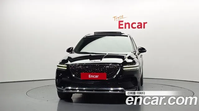 2021 Genesis GV70 3.5T Gasoline AWD Sold VIN KMTMC81CDMU001301 – side profile 2021 Genesis GV70 3.5T Gasoline AWD Sold VIN KMTMC81CDMU001301 – side profile