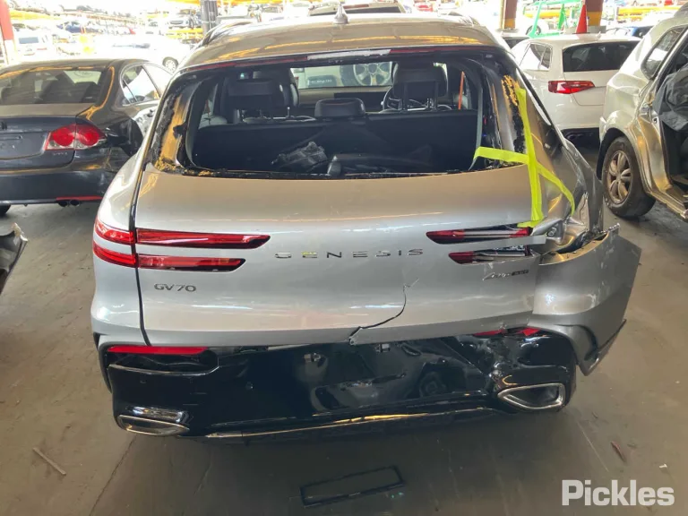 2024 Genesis GV70 Damaged VIN KMTMC81CSSU200912 – side profile