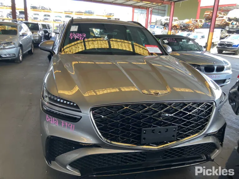 2024 Genesis GV70 Damaged VIN KMTMC81CSSU200912 – undercarriage