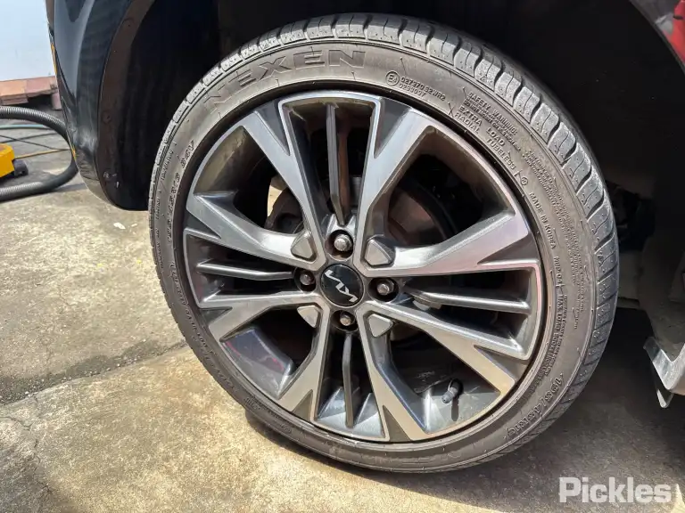 2023 Kia Picanto Damaged VIN KNAB3512MPT173901 – odometer reading