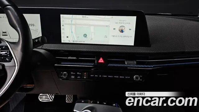 2022 Kia EV6 Long Range Sold VIN KNAC381AFNA045190 – dashboard