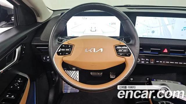 2024 Kia EV6 Long Range Sold VIN KNAC381AFRA191256 – dashboard