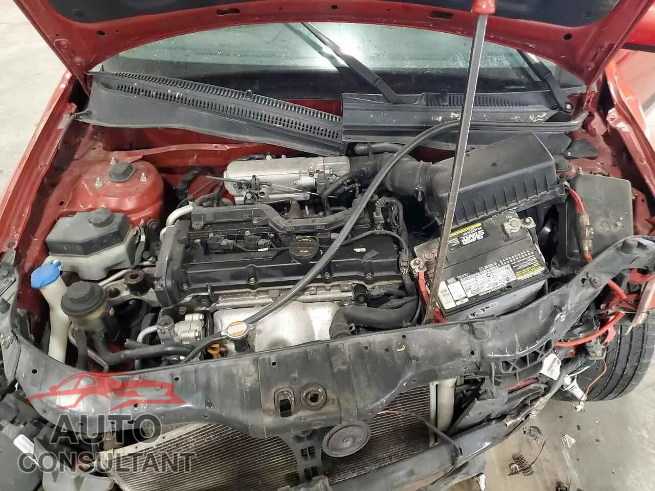 2009 KIA RIO Damaged VIN KNADE223496509635 – photo 11