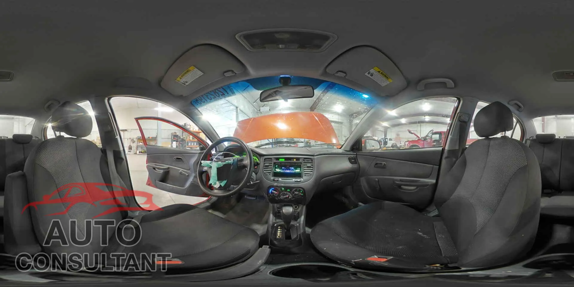 2009 KIA RIO Damaged VIN KNADE223496509635 – photo 14