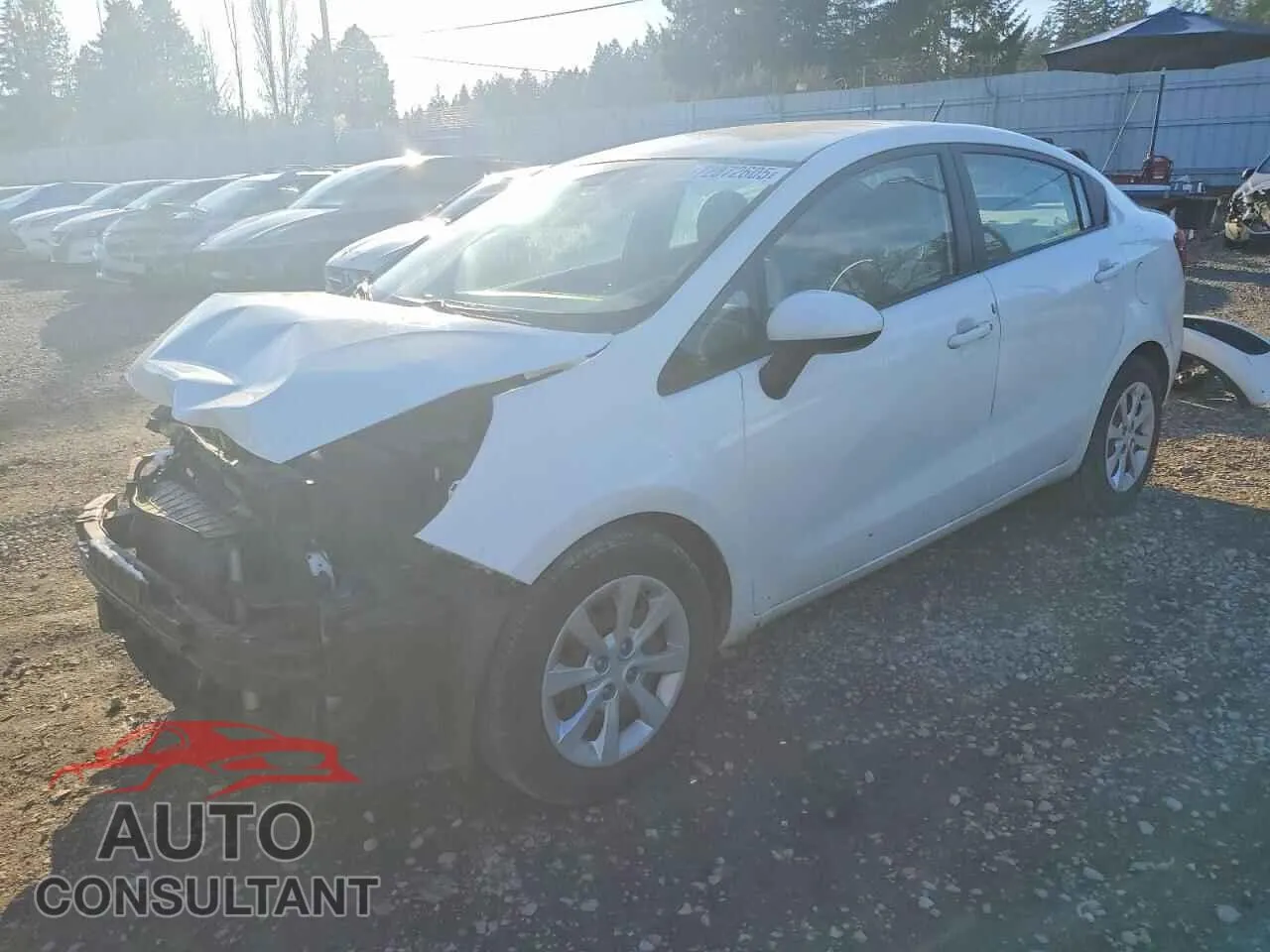 2013 KIA RIO VIN KNADM4A33D6230539