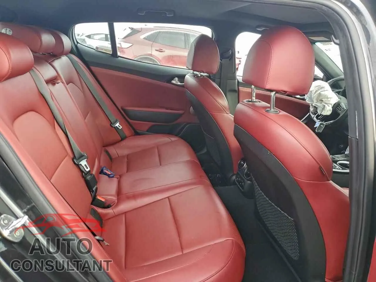 2021 KIA STINGER Damaged VIN KNAE15LA5M6087592 – odometer reading
