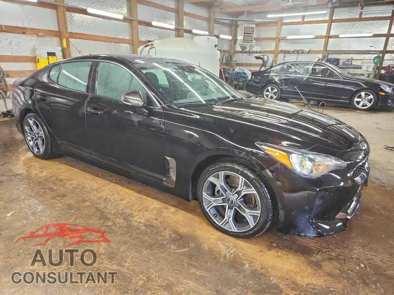 2020 KIA STINGER Damaged VIN KNAE15LAXL6075050 – dashboard