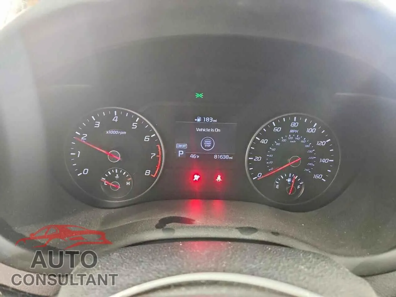 2020 KIA STINGER Damaged VIN KNAE15LAXL6075050 – trunk area