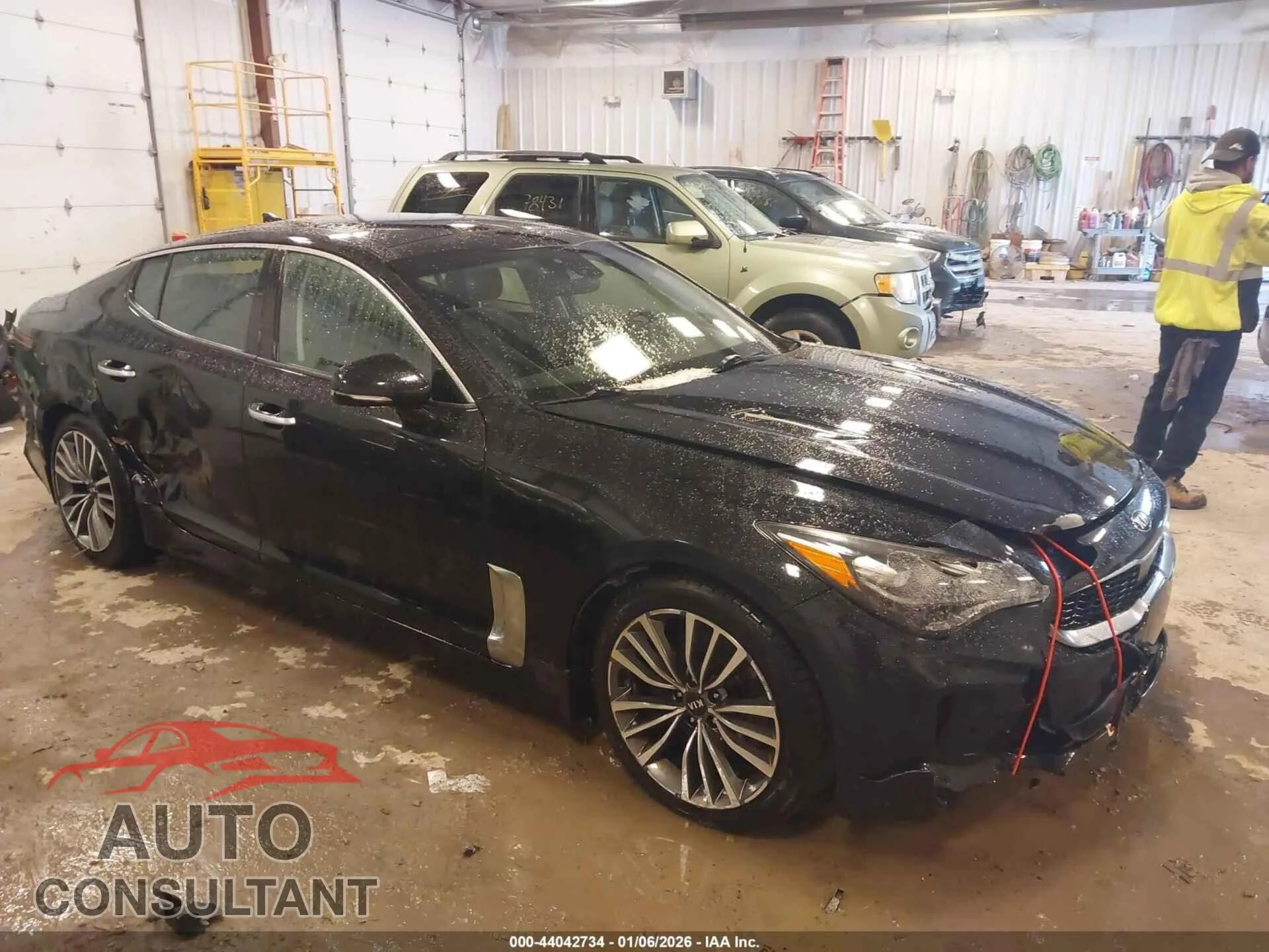 2018 KIA STINGER VIN KNAE25LA6J6011307