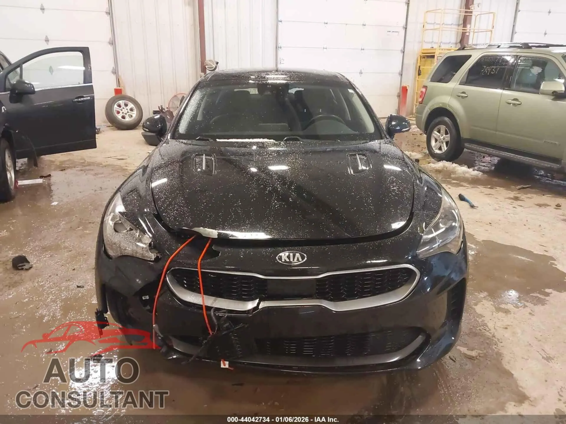 2018 KIA STINGER Damaged VIN KNAE25LA6J6011307 – photo 12