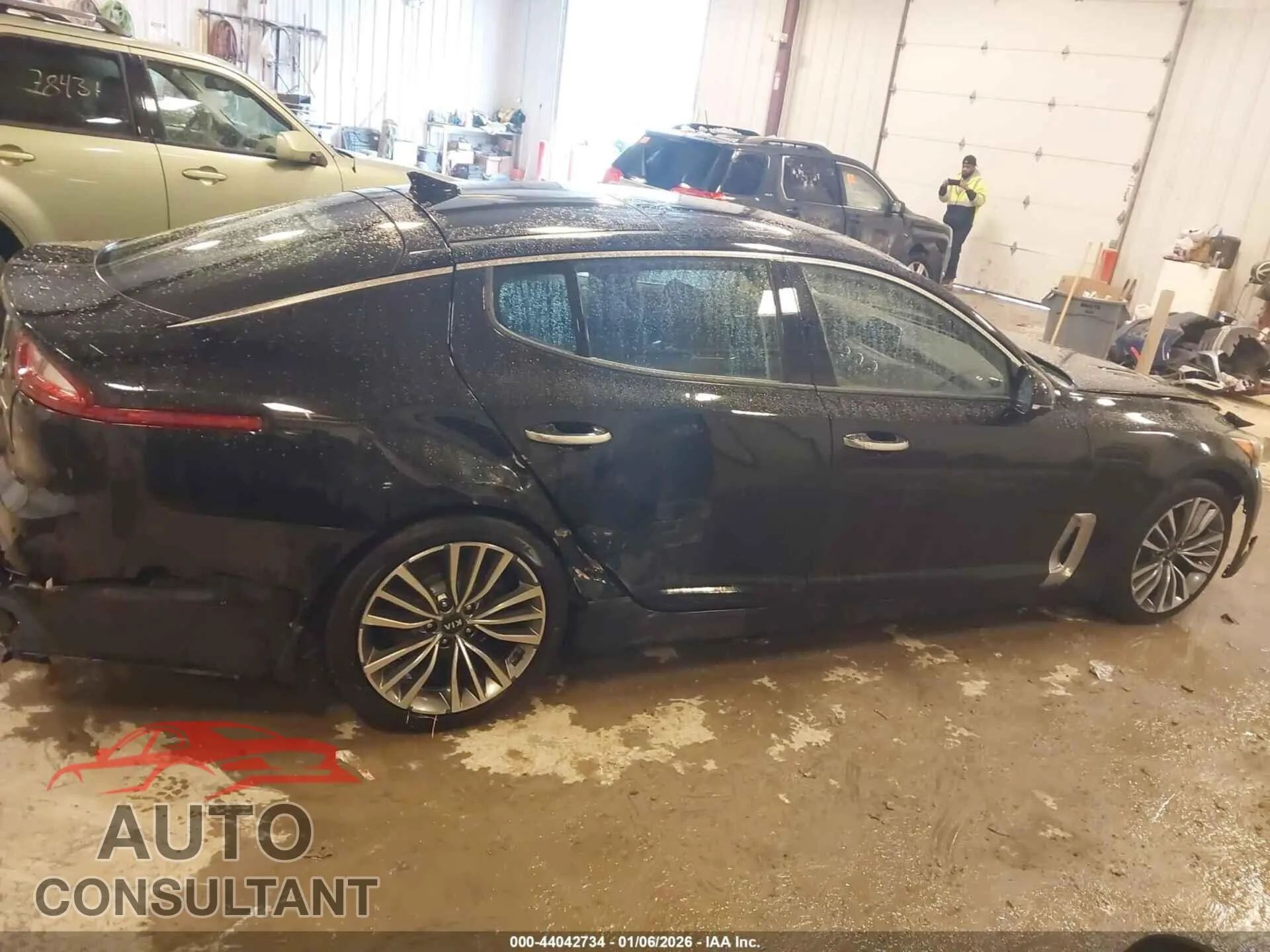 2018 KIA STINGER Damaged VIN KNAE25LA6J6011307 – photo 13
