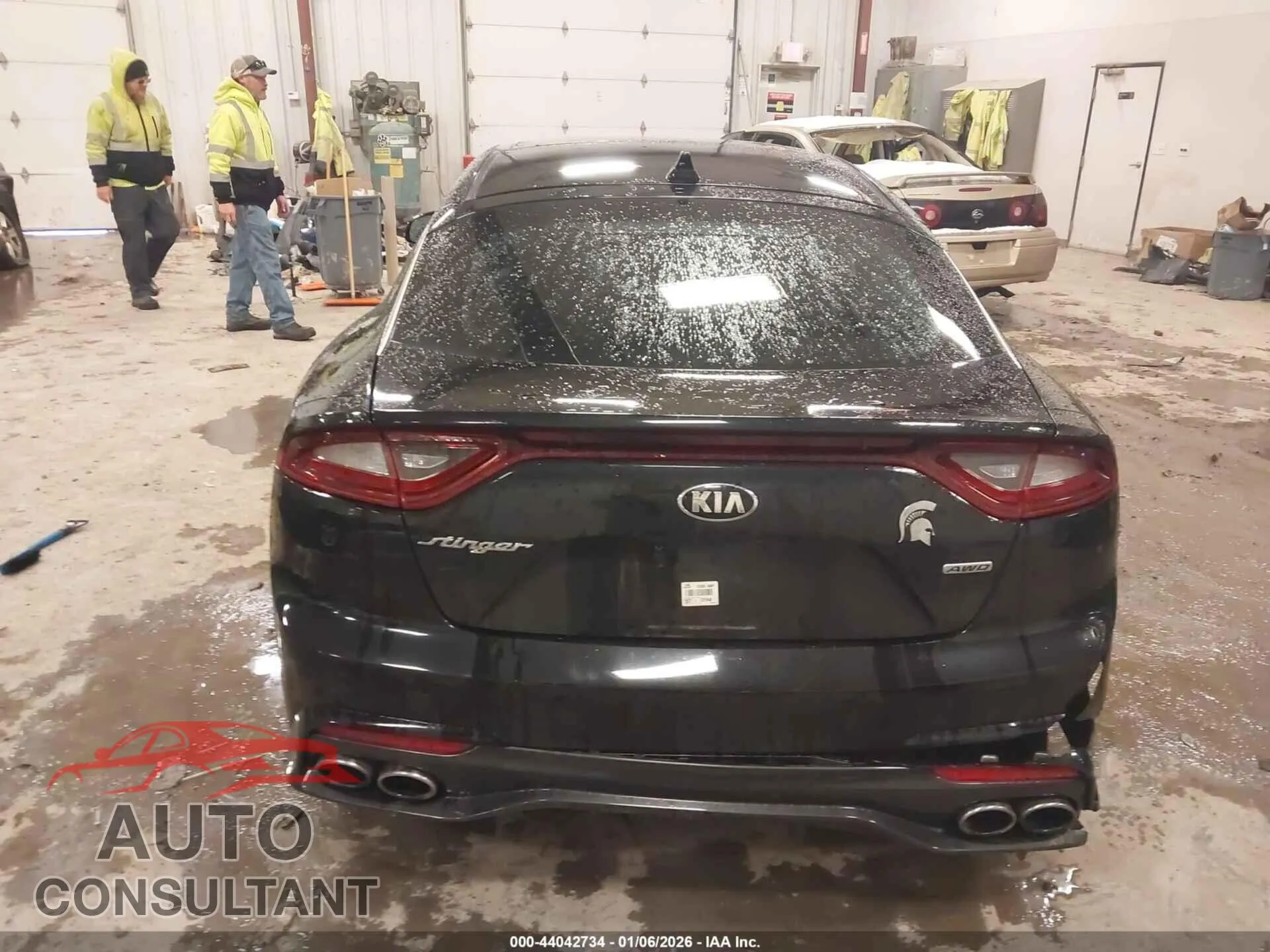 2018 KIA STINGER Damaged VIN KNAE25LA6J6011307 – photo 16