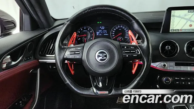 2020 Kia Stinger 2.0 Turbo AWD Sold VIN KNAE351ADLS082952 – dashboard