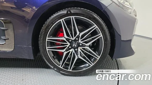 2021 Kia Stinger Meister 2.5 Masters Sold VIN KNAE351DBMS097672 – engine bay