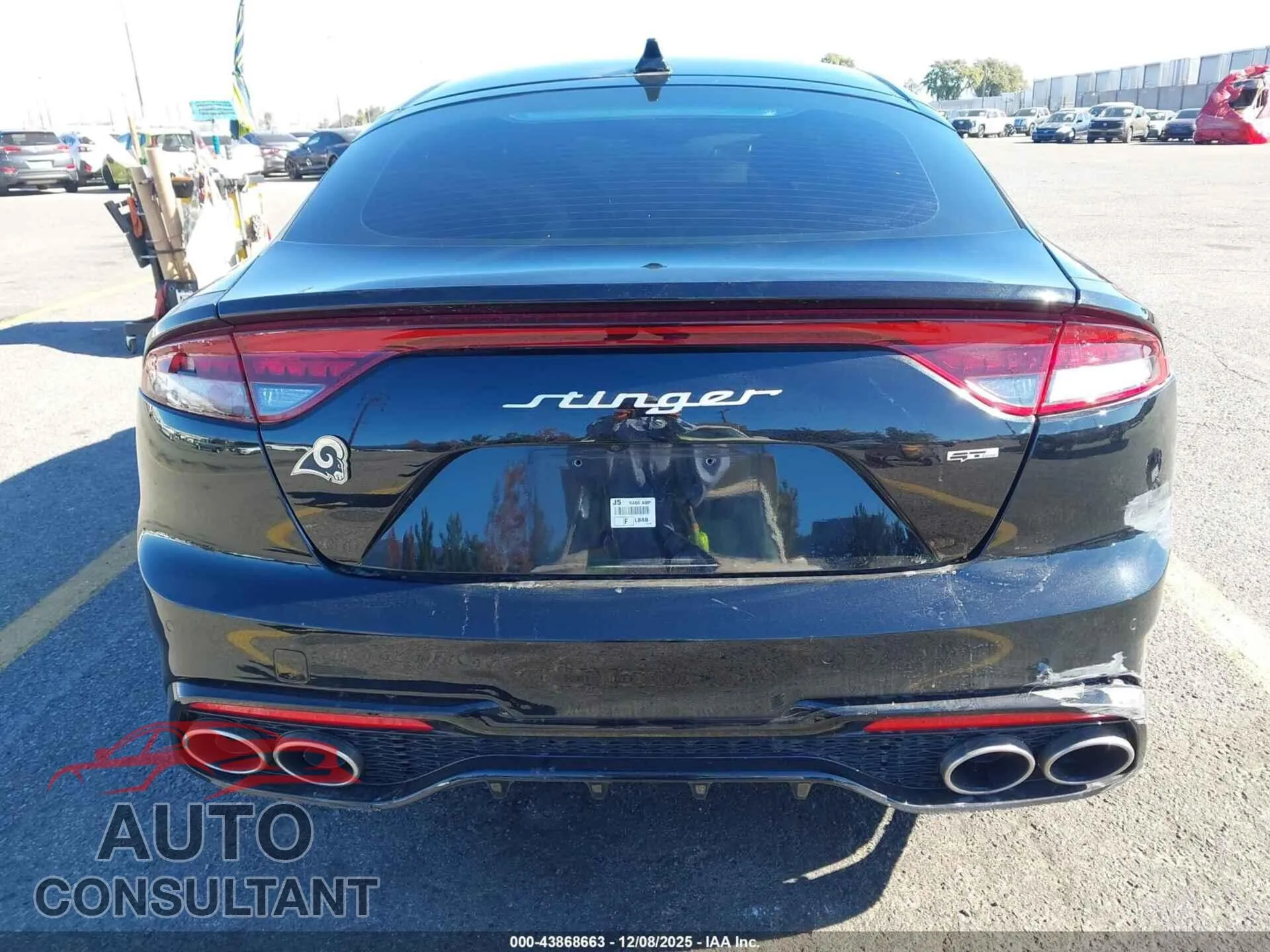2023 KIA STINGER Damaged VIN KNAE35LD0P6123486 – photo 17
